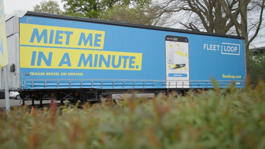 Trailermiete neu gedacht: Wie FLEETLOOP die Kurzzeitmiete von Aufliegern digitalisiert